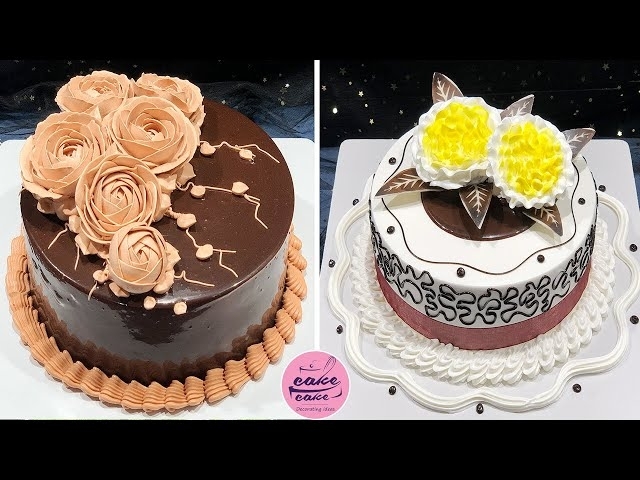 Yummy Chocolate Cake Recipes | Cake Tutorials with Piping Tips | Part 69