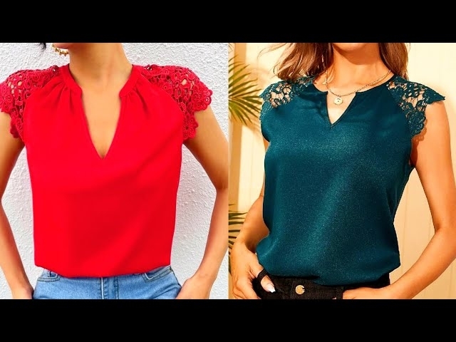 Gorgeous And Attractive Women Laces Blouse Causal Wear Blouse Collection