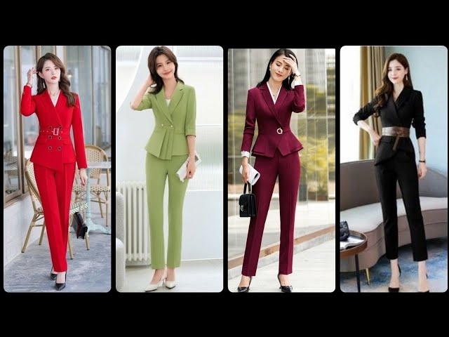 Gorgeous &Fabulous Office Wear Blazer Suits Collection 2023