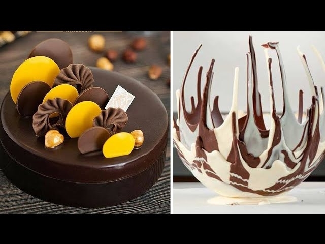 Top 10 Most Beautiful Chocolate Cake Decorating For Your Coolest Family | Fancy Chocolate Cake