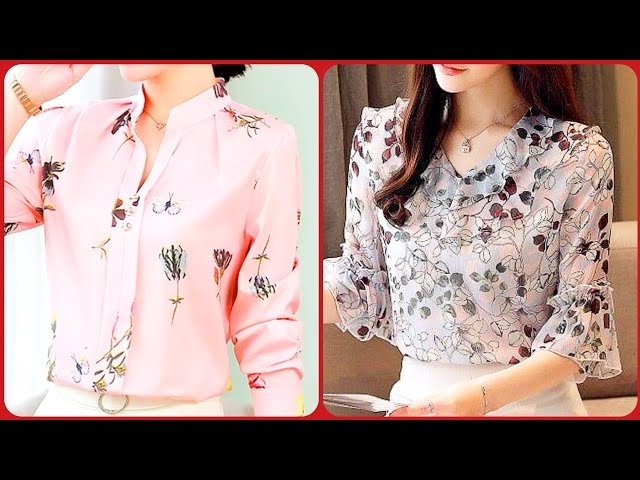 TRENDY COTTON TOPS DESIGNS FOR WOMEN 2023????❣️/OFFICE STYLE AMAZING LOOK BLOUSE SHIRTS CROP ...