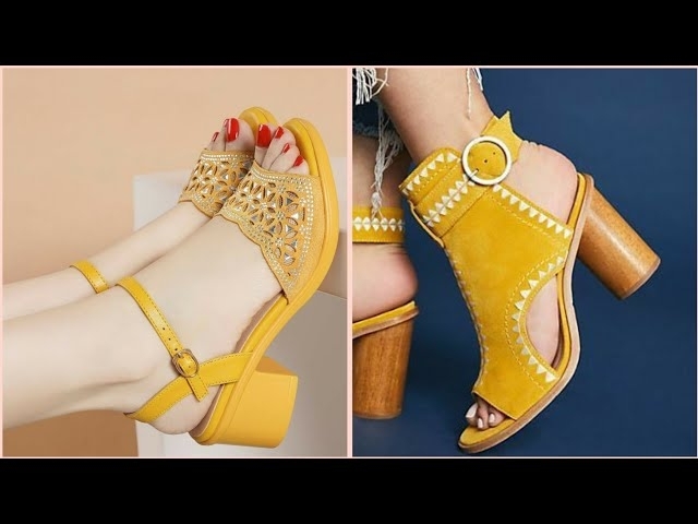 A Very Popular Fashion Plus Size women Sumner Block Heel Strap Leather Platform Sandals Designs