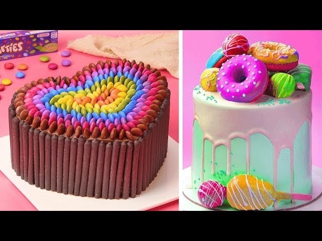 Top 10 Indulgent Colorful Cake Decorating Ideas | Amazing Chocolate Cake Decorating Recipes