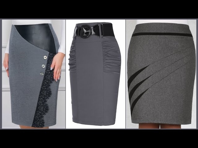 Mesmerizing & Fabulous Designer Formal Wear work Wear High Waisted Skirts pencil skirts ideas
