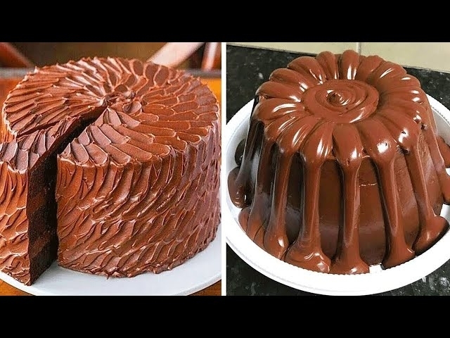 10+ Quick and Easy Chocolate Cake Tutorials at Home | So Tasty Cake Decorating Ideas