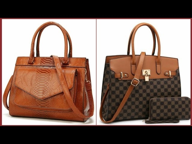 Outstanding Designer Luxury Double Handle PU Leather Tote Handbags Ideas