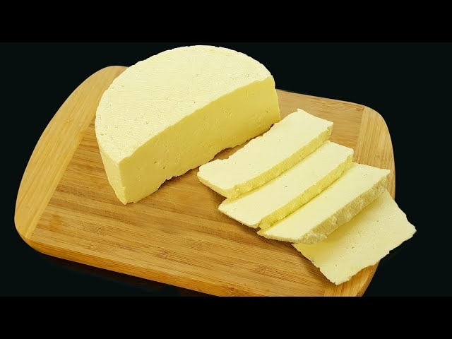 Hausgemachter Käse, nur 3 Zutaten und 10 Minuten Arbeit, schnelles Rezept #010