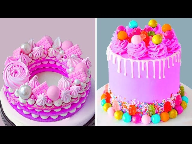 My Favorite Rainbow Cake Decorating Videos | Creative Cake Decorating Tutorial Ideas | So Tasty C...
