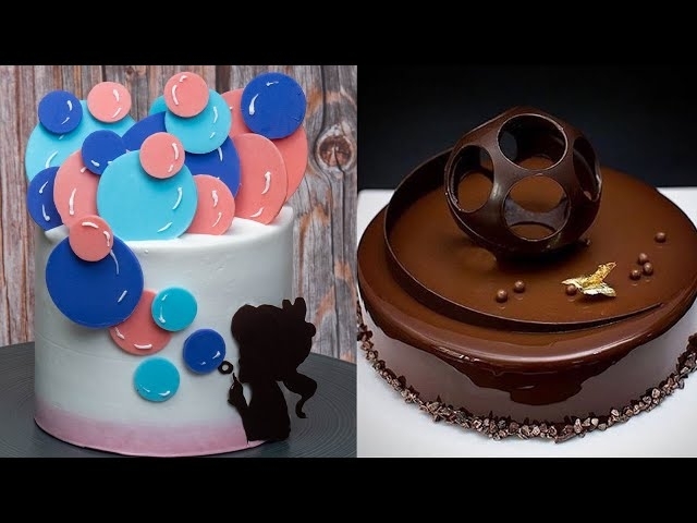 Fancy Chocolate Cake Recipes You'll Like | Most Beautiful Chocolate Cake Decorating Ideas