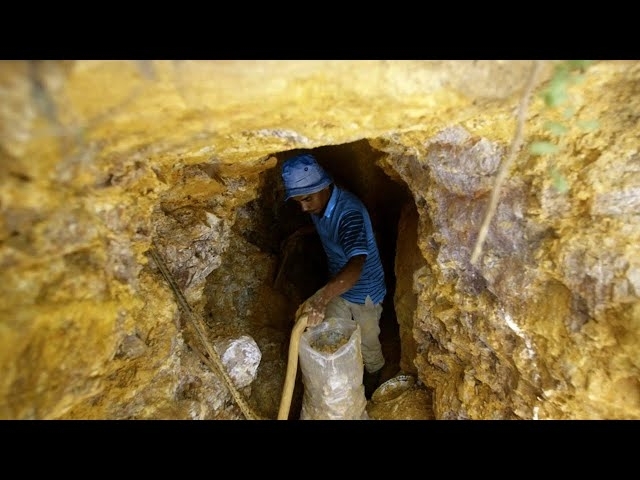 Man Finds Gold Mine on Property, Goes in and Realizes He's Made a Huge Mistake