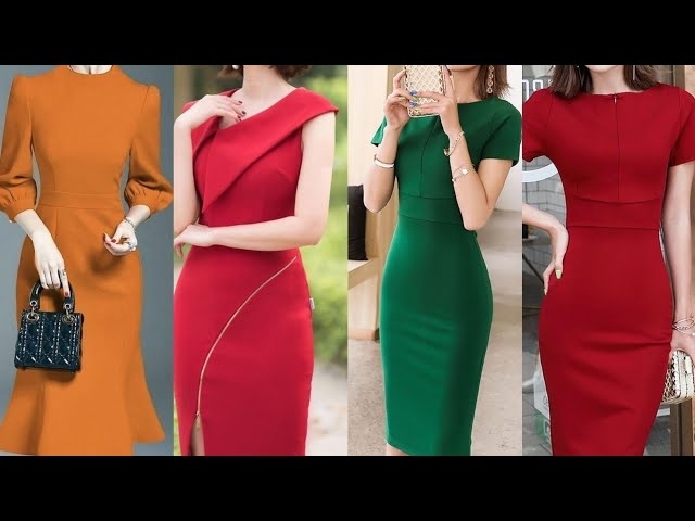 Top 50 Stylish Bodycon ideas 2023 - slim-fit bodycon dress designs ideas 2k23
