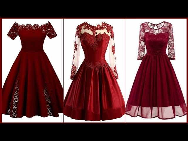 Drop Dead Gorgeous Chiffon Flouncy Lace Decorated Homecoming, Prom & Bridesmaid Dresses