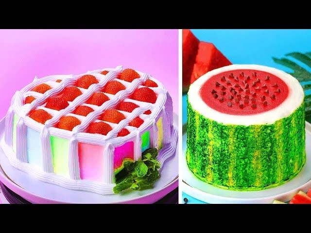So Yummy Colorful Cake Decorating Recipes | Top 10 Awesome Colorful Cake Ideas For Your Friend