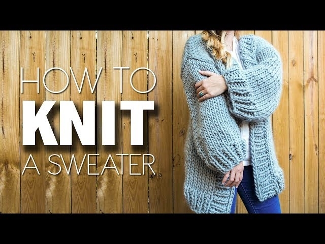 WE ARE KNITTERS | SIMONE CARDIGAN | STEPS TO KNIT A SWEATER