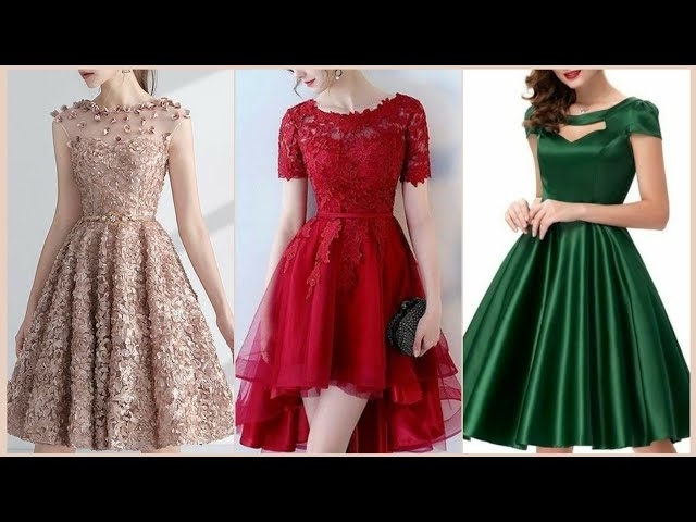 Super Classy Enchanting Flared Silk & Sequin Lace Bridesmaid & prom Dresses Ideas
