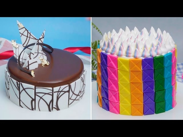 Creative Idea Rainbow Chocolate Cake Design | My Favorite Cake Decorating You Need To Try