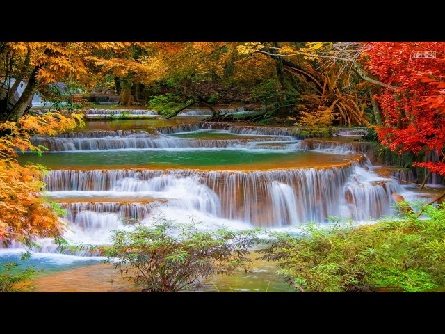 Top 70 Beautiful Autumn Waterfall in the World