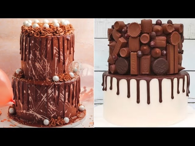 How To Make Wonderful Chocolate Cake Decorating Ideas | Super Asian Chocolate Design
