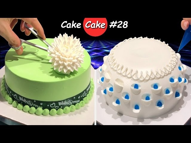 Easy Homemade cake decorating For Birthday | Part 28