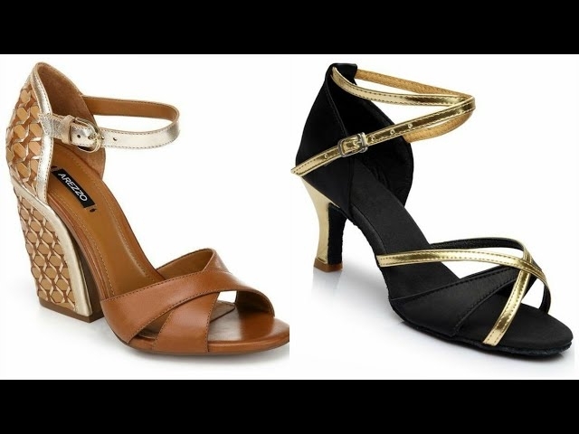 Luxurious & Sleek Block Heel Metallic Footwear ideas For Fall/Summer 2023