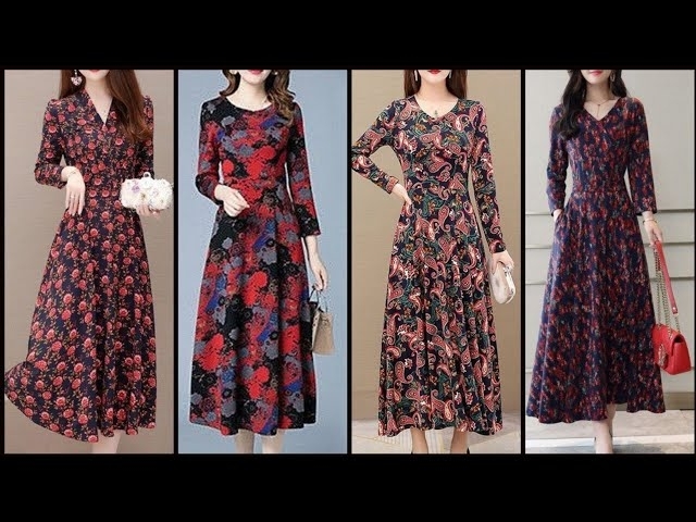 Gorgeous And Fabulous Stylish Printed Maxi Dresses Collection @The Style Corner
