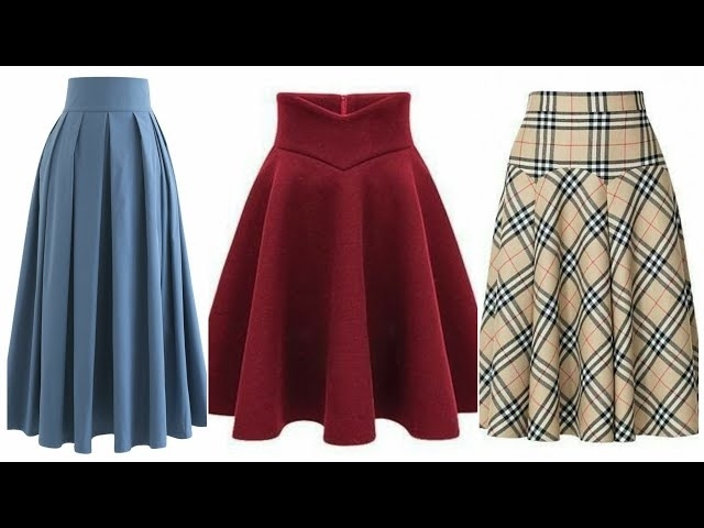 Mesmerizing Vintage Plaid High Waist high-low Semi Formal Skirts Outfit Ideas