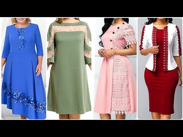 On trending spring summer formal business women dresses designs/ sheath Body cone dress designs