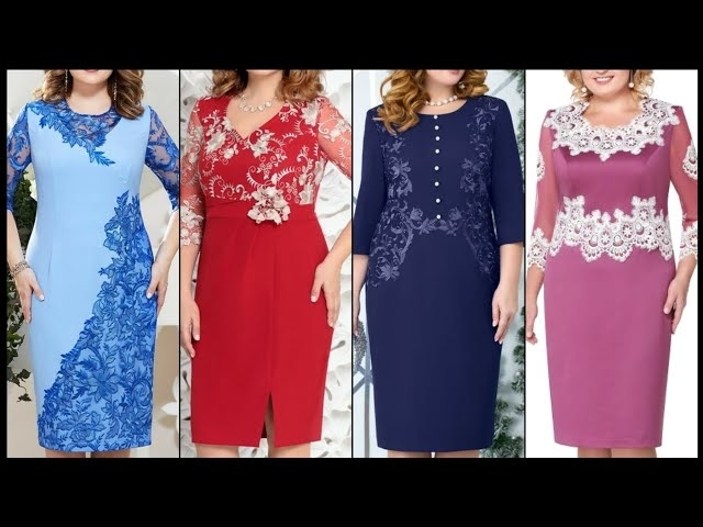 Ever Pretty French Floral Lace Sheath Cocktail Plus Size Mother Of The Bride Bodycon Dresses