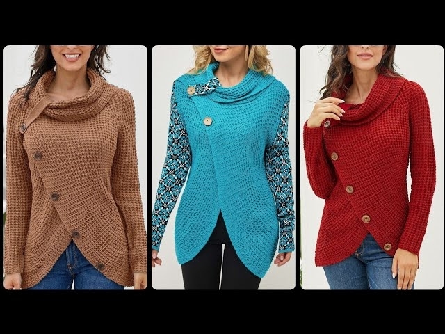 Feminine & Delightful Knitting Sweaters Design 2023