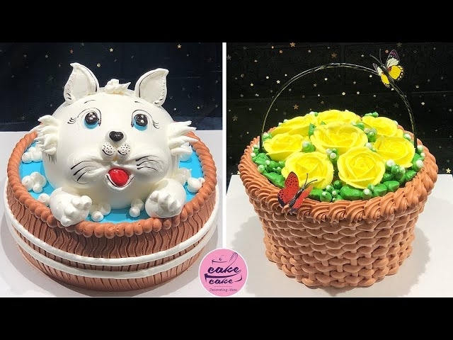 Awesome Cat Cake Decorating Ideas For Birthday | Part 55
