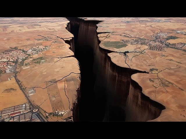 Widest Cracks In The Earth