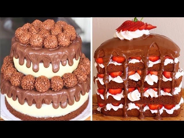 How to Make the Most Amazing Chocolate Cake | Easy Dessert Recipe | Yummy Cakes Tutorials