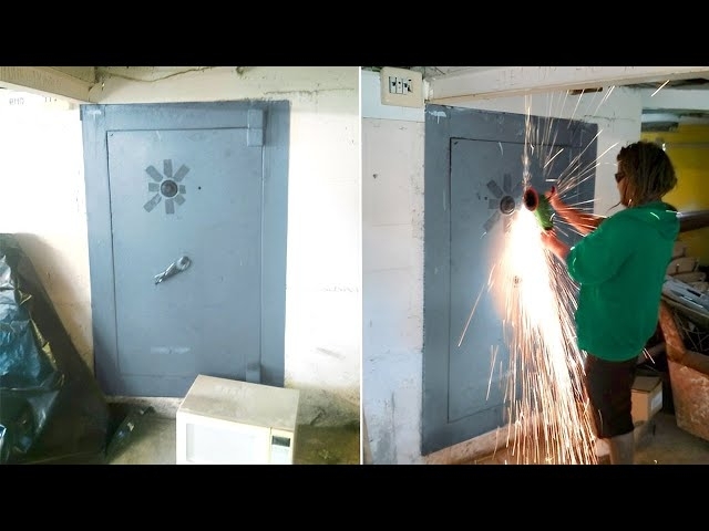 They Found a Giant Safe In A Former Gang House, Look What They Found Inside