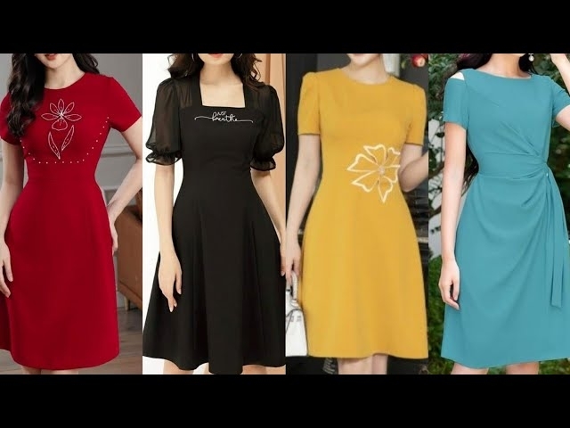 Top 50 Very Pretty & Fabulous Vintage 50S To 60S Cocktail Short Midi Skater Dresses For Woman