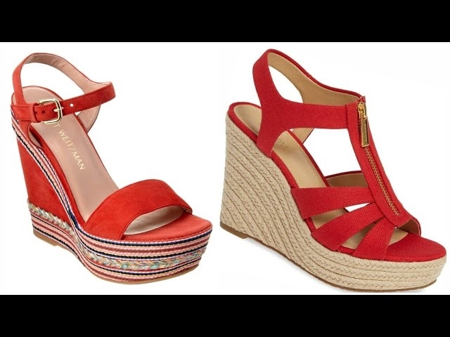 Classy Maurices Blythe Faux Leather Wedge Heel Sandals With Reptile Straps Espadrilles For Summer