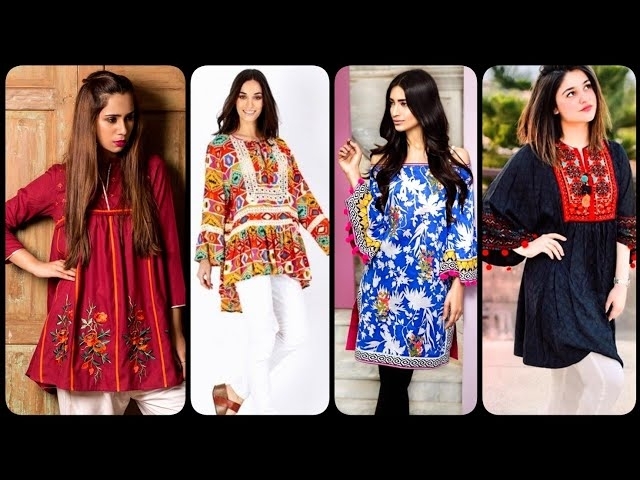 Very creative demanding new tunic top designs best color combination ideas daily wear style | Par...